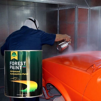 Automotive 2k Acrylic Enamel Auto Paint High Gloss White Lacquer Paint Top Coating